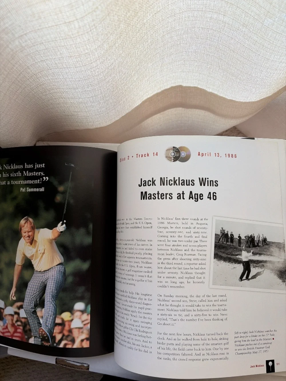 Hardback Book & CD Set “And the crowd goes wild”